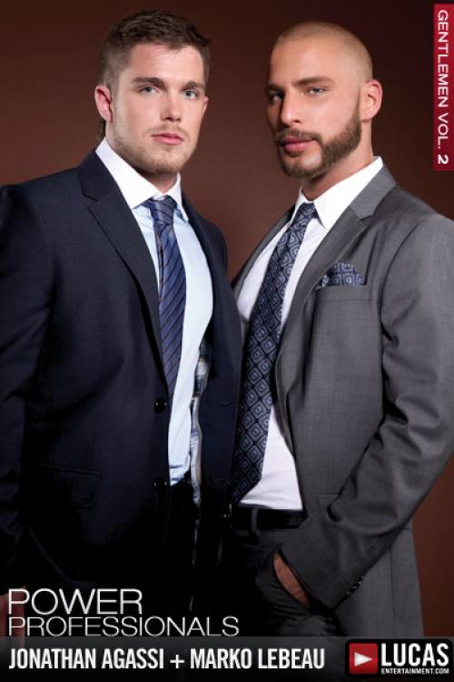 Execs Jonathan Agassi and Marko Lebeau Play in Public - Gay Movies - Lucas Entertainment