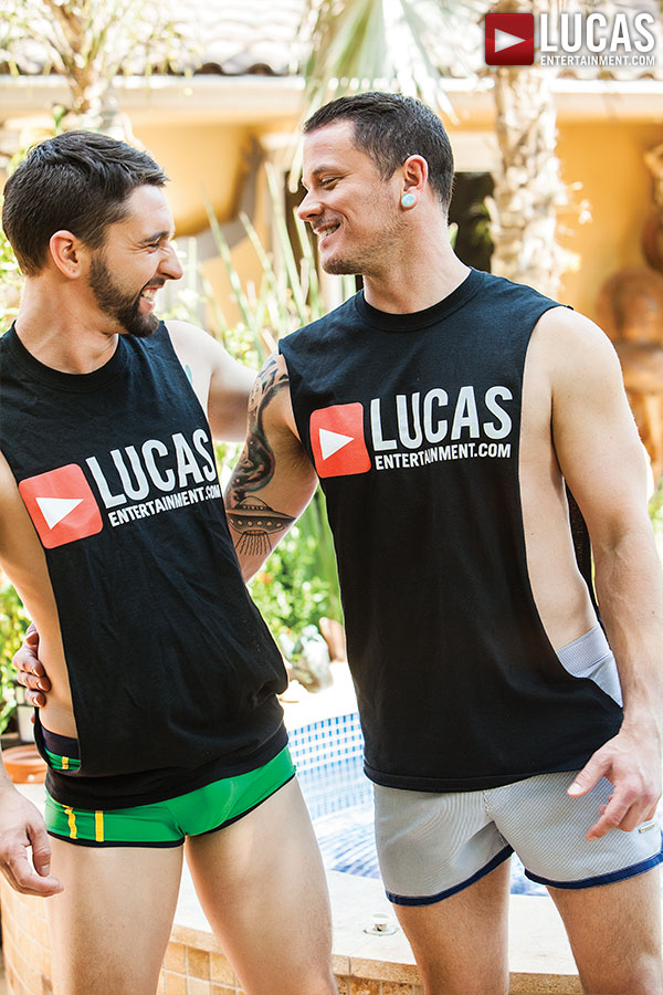 Poolside Barebackers - Gay Movies - Lucas Entertainment