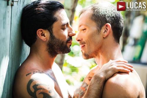 Jimmie Slater And Nick Cross Share Their Raw Cocks    - Gay Movies - Lucas Entertainment