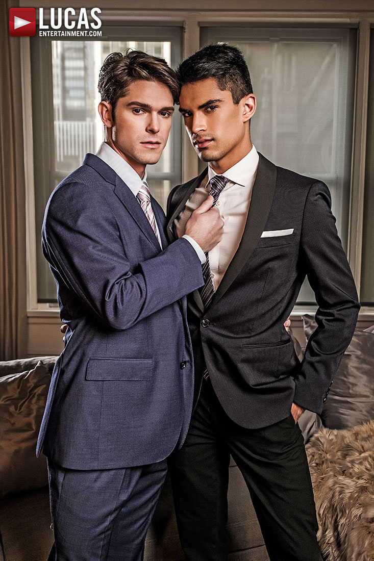 Devin Franco And Lee Santino Flip-Fuck In Suits
