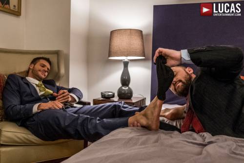 Sergeant Miles Dominates Brian Bonds’ Ass - Gay Movies - Lucas Entertainment