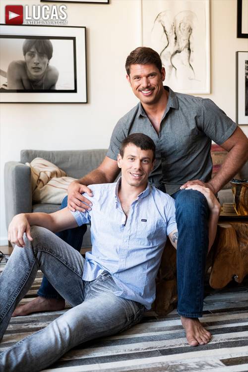 Jesse Santana Rides Boyfriend Tyler Roberts’ Raw Cock - Gay Movies - Lucas Entertainment