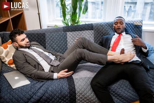 Manuel Skye And Andre Donovan Double-Fuck Ian Greene - Gay Movies - Lucas Entertainment