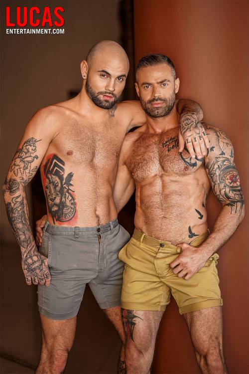 Jeffrey Lloyd Bangs Leo Bacchus’ Butch Booty - Gay Movies - Lucas Entertainment