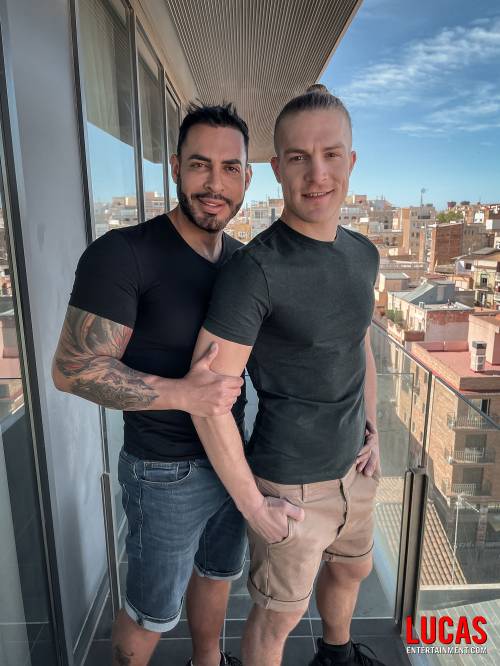 Viktor Rom, Kosta Viking | Bareback Action In Briefs - Gay Movies - Lucas Entertainment