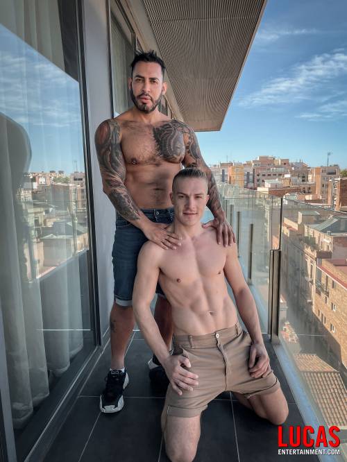 Viktor Rom, Kosta Viking | Bareback Action In Briefs - Gay Movies - Lucas Entertainment