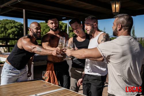 Oskar Ivan’s Waitstaff Fuck Fest | Part 01 - Gay Movies - Lucas Entertainment