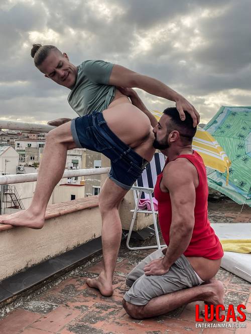 Kosta Viking, GIuspel | Hardcore Rooftop Anal - Gay Movies - Lucas Entertainment