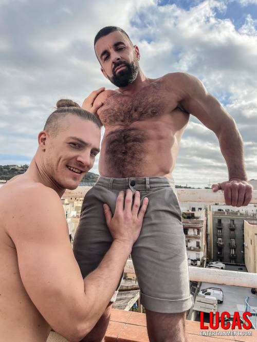 Kosta Viking, GIuspel | Hardcore Rooftop Anal - Gay Movies - Lucas Entertainment