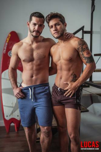 Ricky Hard And Tiago Santana Flip Fuck - Gay Movies - Lucas Entertainment