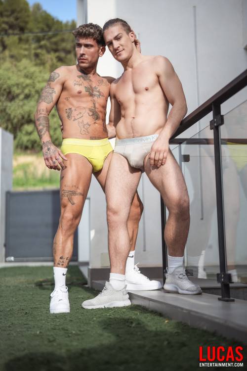 Kosta Viking, Zac Solan | Flirting And Fucking - Gay Movies - Lucas Entertainment