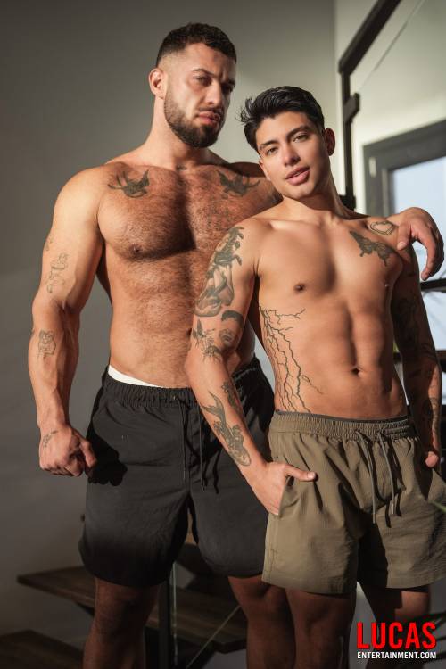 Nik Fros Tops Alessandro Lee Intimately - Gay Movies - Lucas Entertainment