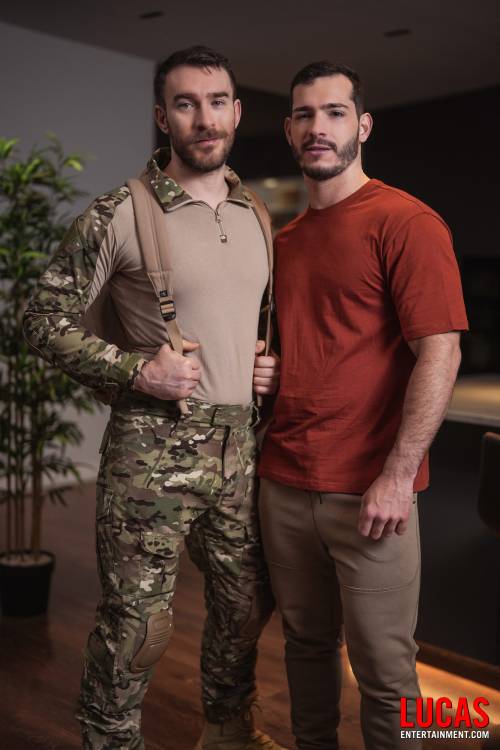 Army Officer Charlie Cherry Tops Ricky Hard - Gay Movies - Lucas Entertainment