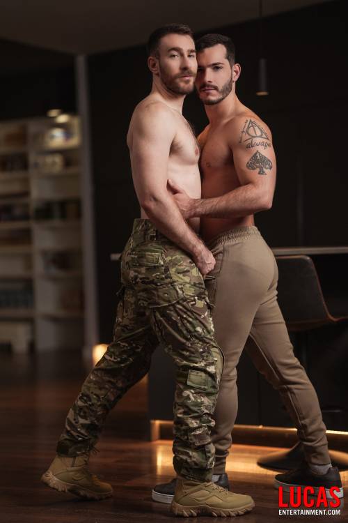 Army Officer Charlie Cherry Tops Ricky Hard - Gay Movies - Lucas Entertainment