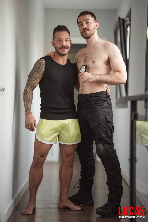 Police Officer Charlie Cherry Pounds John Brachalli - Gay Movies - Lucas Entertainment