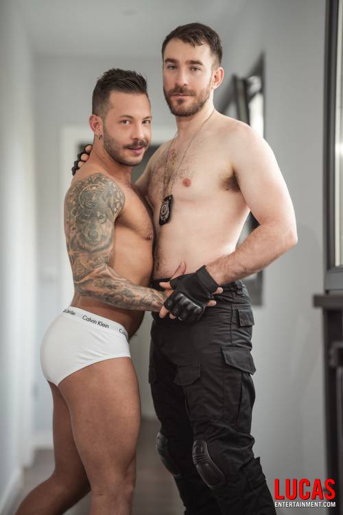 Police Officer Charlie Cherry Pounds John Brachalli - Gay Movies - Lucas Entertainment