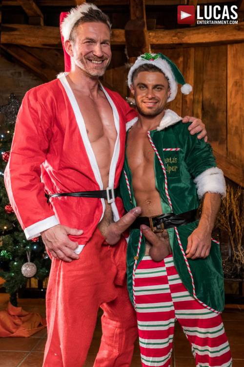 Tomas Brand, Klim Gromov | Bareback Christmas - Gay Movies - Lucas Entertainment