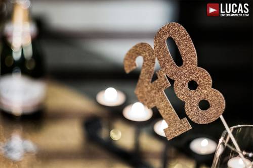 Tryp Bates, Shawn Reeve, Nick Capra, Jackson Radiz | Bareback New Year’s Eve - Gay Movies - Lucas Entertainment